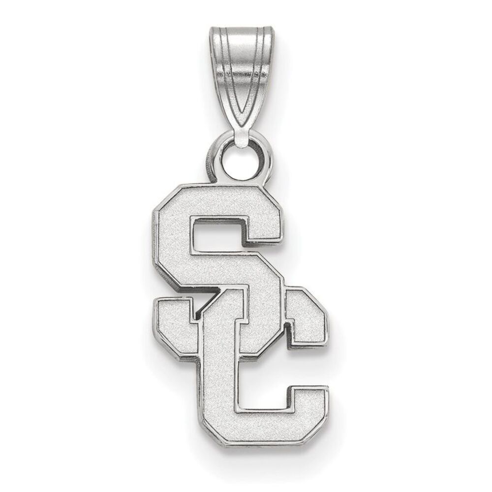 Sterling Silver University of Southern California Small Pendant